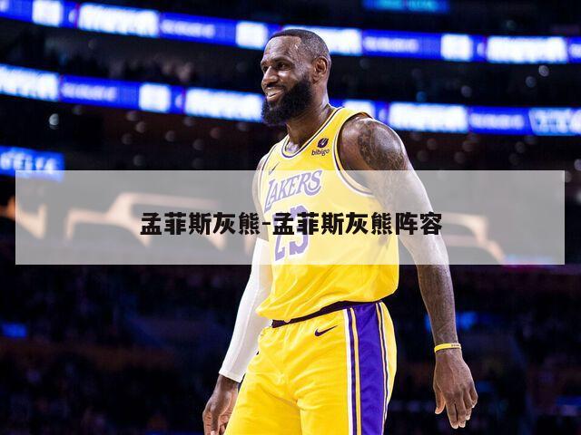 孟菲斯灰熊-孟菲斯灰熊阵容