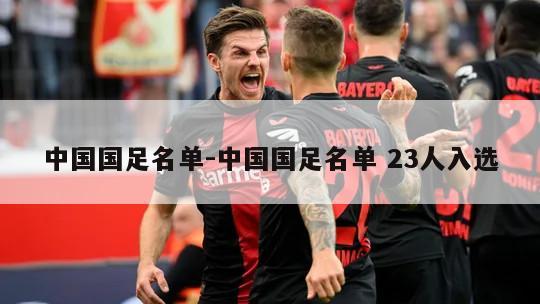 中国国足名单-中国国足名单 23人入选