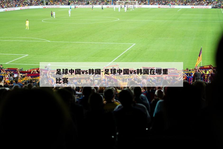 足球中国vs韩国-足球中国vs韩国在哪里比赛
