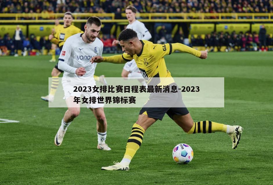 2023女排比赛日程表最新消息-2023年女排世界锦标赛