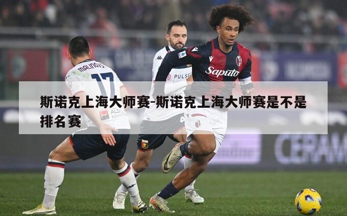 斯诺克上海大师赛-斯诺克上海大师赛是不是排名赛