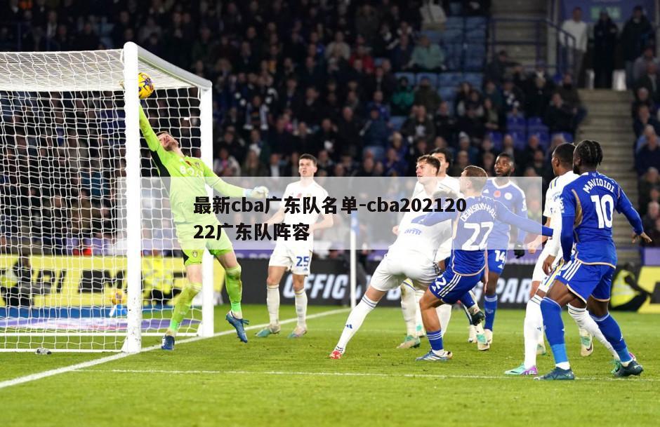 最新cba广东队名单-cba20212022广东队阵容