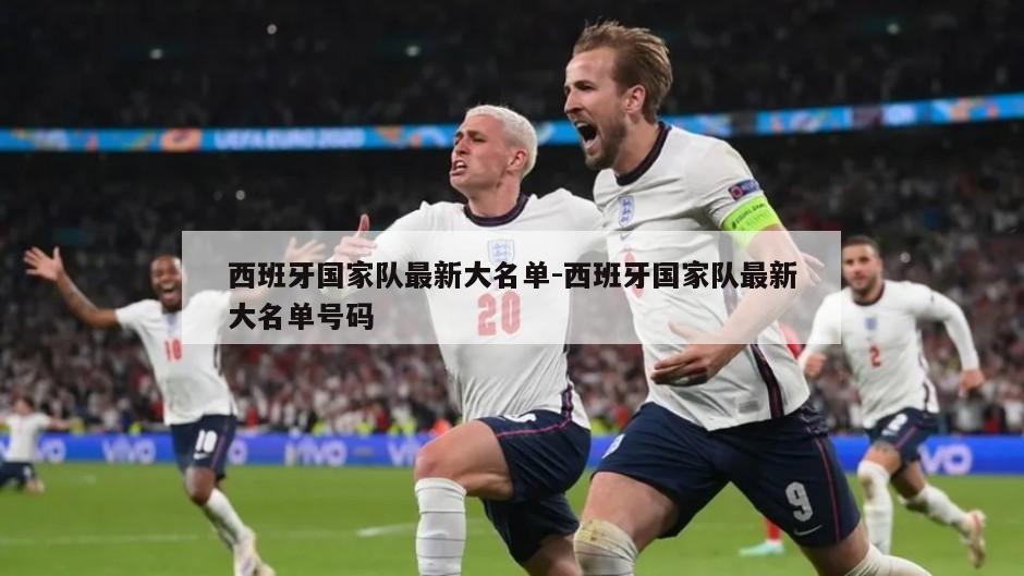西班牙国家队最新大名单-西班牙国家队最新大名单号码
