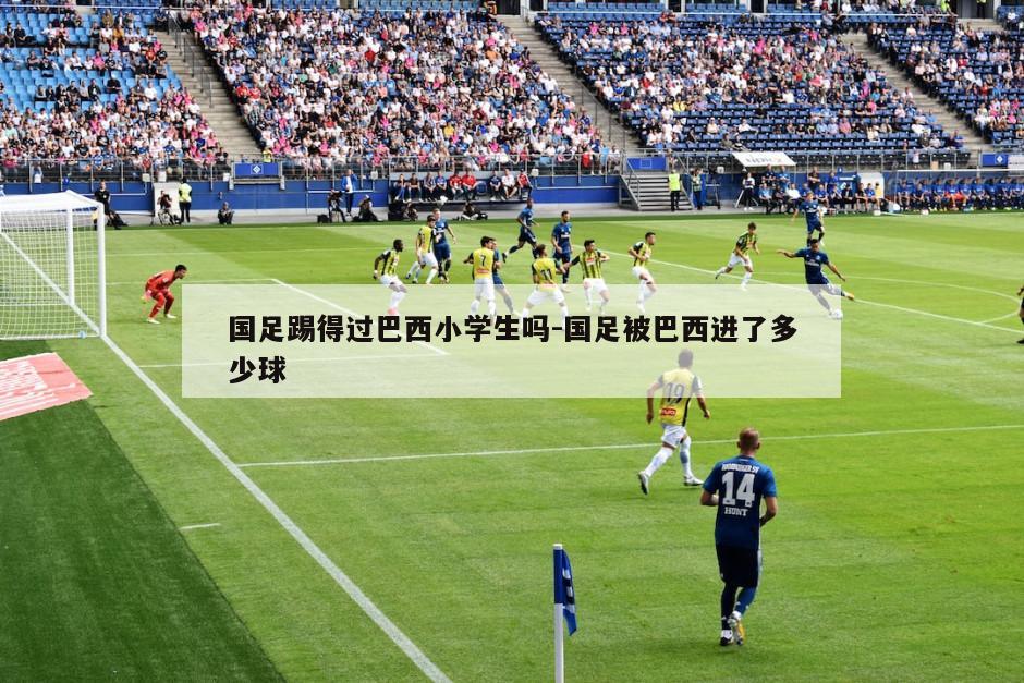 国足踢得过巴西小学生吗-国足被巴西进了多少球
