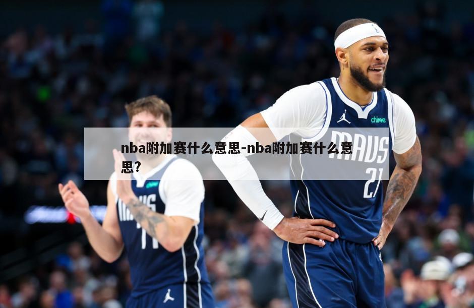 nba附加赛什么意思-nba附加赛什么意思?